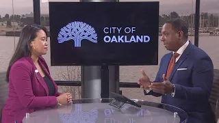 Oakland mayor discusses A's, crime and police