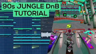 How To Make 90s Jungle DnB | Quick FL Studio Tutorial