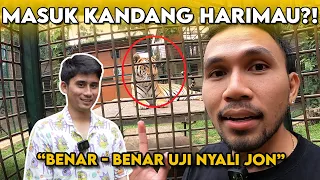 UJI NYALI MASUK KE TIGER CAGE ALSHAD, LANGSUNG KENA MENTAL JON⁉️