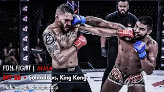 FULL FIGHT MMA | SFT 20 Middleweight title fight,  Soldado and King Kong