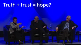 Truth + trust = hope? | Nobel Prize laureates panel discussion | Nobel Prize Summit 2023