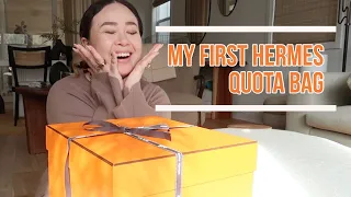 Hermes Birkin 25 Unboxing👜 My FIRST Quota Bag Offer + What Fits