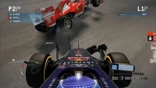 F1 2013 Crash Compilation