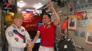 День Победы на Международной космической станции