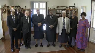 Fijian President officiates at the swearing-in ceremony for two Resident Magistrates