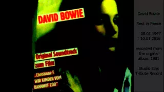 David Bowie   Wir Kinder vom Bahnhof Zoo OST