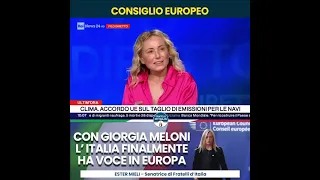 Con Giorgia Meloni l’Italia finalmente ha voce in Europa