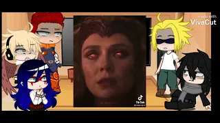 Los ProHeroes reaccionan a wanda Maximoff (bruja escarlata) 🇲🇽,🇱🇷,🇵🇹 ~Cuernitos-chan♡