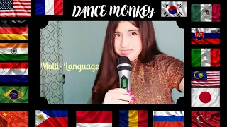 Dance Monkey Multi Language Cover in 18 Different Languages by Fryda Sings