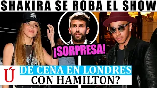 Shakira SORPRENDE a Hamilton en HOTEL de LUJO de Londres antes de la Fórmula 1 y deja MUDO a Piqué