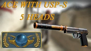 CS:GO | USP-S ACE |  5 HEADS