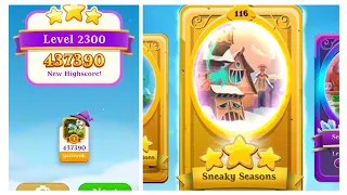 completed select chapter 116 bubble witch 3 saga gameplay level up 2300