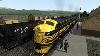 Train Simulator Classic: D&RGW Tennessee Pass by Milepost Simulations.