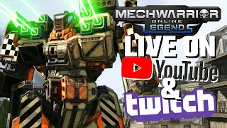 Big Stompy Robot Fights | Mechwarrior Online Stream