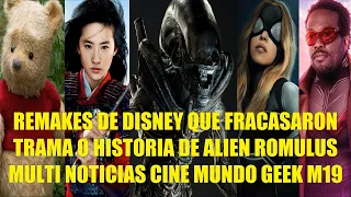 REMAKES DE DISNEY QUE FRACASARON, TRAMA O HISTORIA DE ALIEN ROMULUS 2024, MULTI NOTICIAS CINE M19