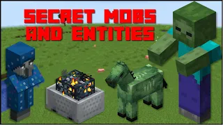 Minecraft Java - Secret Mobs & Entities