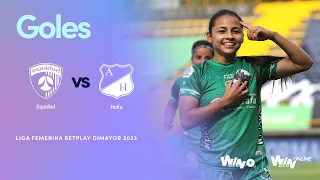 La Equidad vs. Atlético Huila (goles) | Liga Femenina BetPlay Dimayor 2023 |  Fecha 1