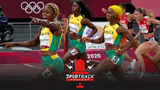 Elaine Thompson 10.61 & Shelly-Ann Fraser-Pryce Incredible In HISTORIC Olympic 100m Final