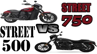 Harley Davidson Street 750 VS. Street 500 - Biggest Performance Differences