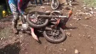 Erzbergrodeo 2014 crash