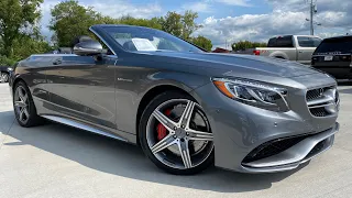 2017 Mercedes Benz S63 AMG Cabriolet Test Drive & Walkaround