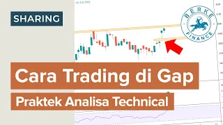 Cara Trading di Gap (Praktek Analisa Teknikal Saham)