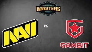 LIVE: Gambit vs. Natus Vincere - DreamHack Masters Spring 2021 - Grand-final