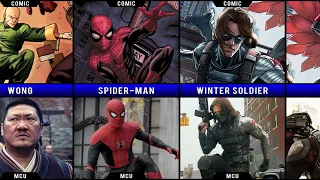 Comparison: Marvel  comic's characters Vs. MCU (part 1)