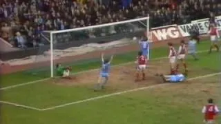 [76/77] Manchester City v Arsenal, Feb 12th 1977