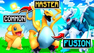 EVOLVING Pokémon To **FUSION** In MINECRAFT!