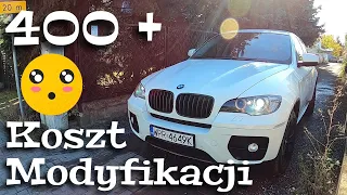 BMW X6 E71 35d | TURBO HYBRYDA | WZMACNIANE SPRZĘGŁO | CELUJEMY 400 KM + | KOSZT MODYFIKACJI