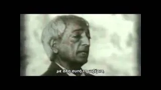 J. Krishnamurti - Society ( greek subtitles )