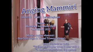 Anging Mammiri - Line Dance (Wenarika Josephine (INA) - November 2021) - demo