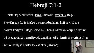 Hebrejima 7:1-28 // Poslanica Hebrejima // Kristijan Cinotti // 21.4.2024.