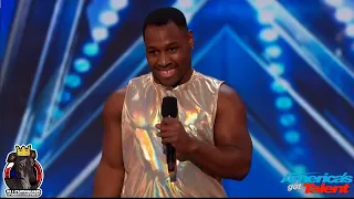 Phillip Lewis Full Performance & Judges Commetns | America's Got Talent 2024 Auditions Week 2 S19E02