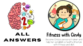 Brain Test 2 Fitness With Cindy All Level 1-20 Answers Walkthrough