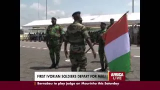 First Ivorian Troops Head to Mali