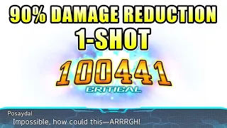 1-Shot Against 90% Damage Reduction | Super Robot Wars 30