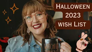 Halloween 2023 Wish List 🎃✨ #halloween #halloween2023