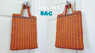 Easy Crochet Bag | Crochet Tote Bag Step by Step for Beginners | ViVi Berry Crochet