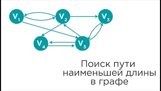 Поиск пути наименьшей длины в графе. Алгоритм Дейкстры