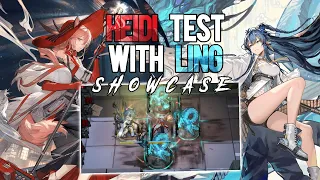 Heidi Test With Ling | Arknights CN