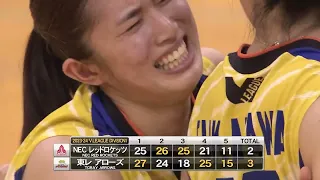 【粘りきれず悔しい敗戦】1/21 東レアローズ戦ハイライト-2023-24 V.LEAGUE DIVISION1 WOMEN