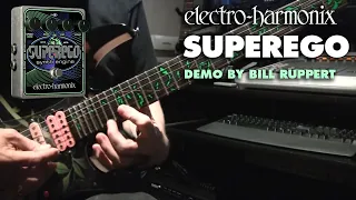 Electro-Harmonix Superego Synth Engine Pedal (Demo by Bill Ruppert)