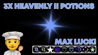 What I Got Using 3x Heavenly Potion II With Max Luck, In Sol's RNG!