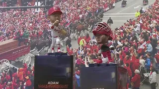 Bobblehead giveaways led to lines outside Busch Stadium