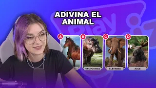 Suzyroxx reacciona a "Adivina el Animal por su Sonido" de PlayQuiz