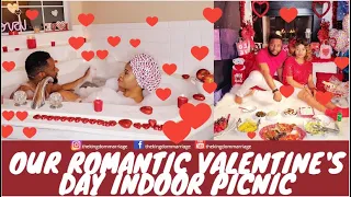 ROMANTIC VALENTINE'S DAY IDEAS |INDOOR PICNIC