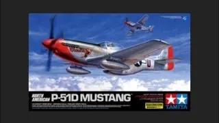 Tamiya 1/32 P-51D Mustang Scale Model Review