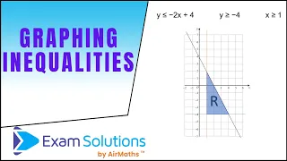 Graphing inequalities |GCSE Maths  Level 5-7| ExamSolutions
